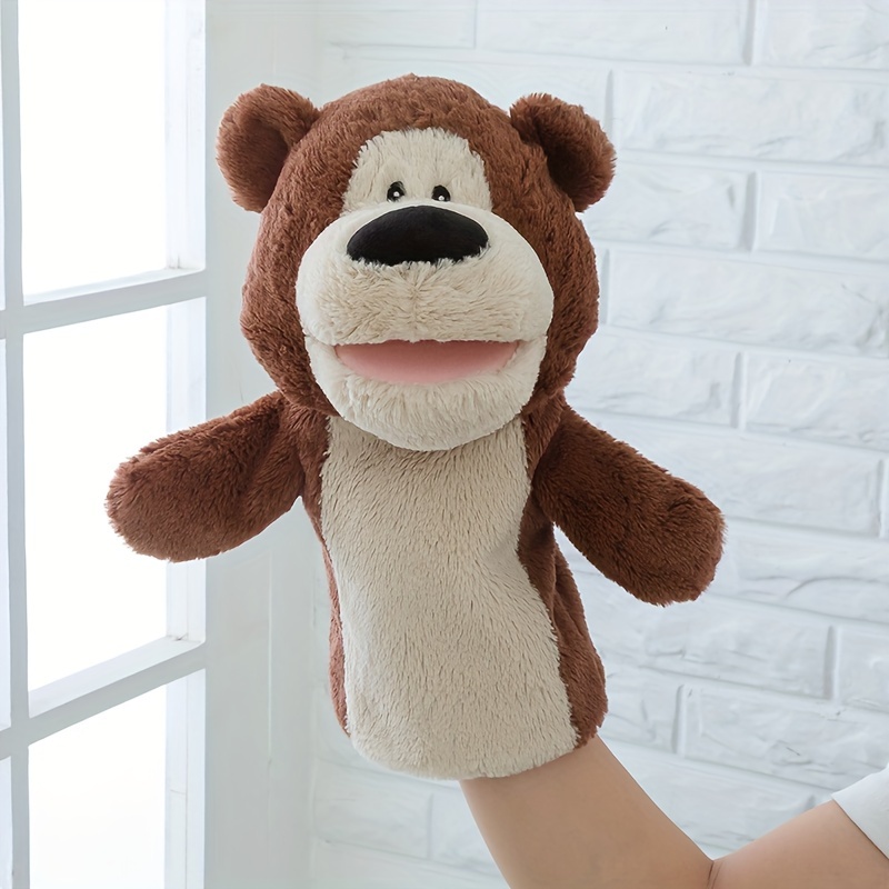 Bear Puppets, Plush Soft Toys, Cute Doll, Hand Puppet, Gift