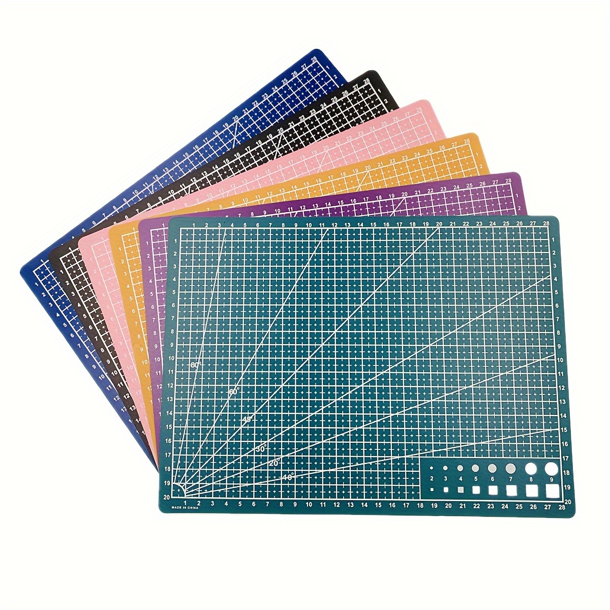 Cutting Mat, A2 Self Healing Cutting Mat Foldable Grid Line Paper Leather  Fabric Crafts Carving Pad for Scrapbooking Quilting Sewing Papercraft()