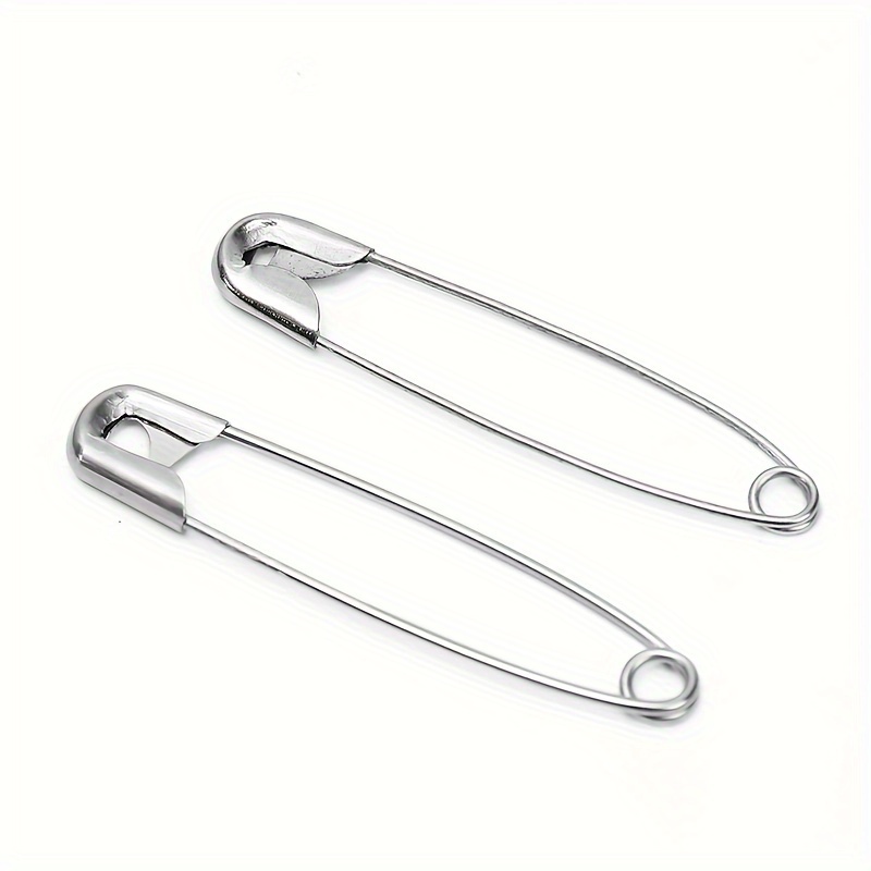 120 Pcs 19mm Safety Pins, Mini Safety Pins Metal Small Safety Pins