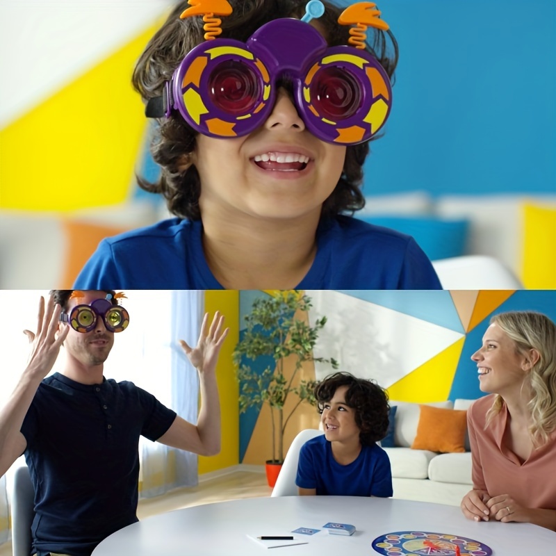 Google Eyes Jogo Pintura Inglês Óculos DIY Você Desenha Eu Acho
