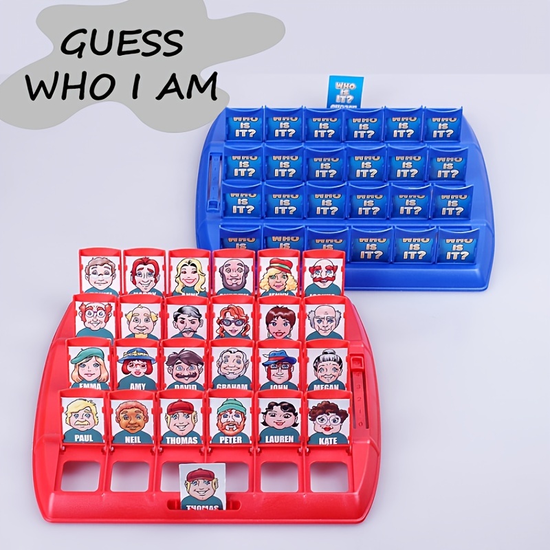 Who I Am Board Game Desktop Educational Toys 2 Player Board Games Guessing  Games For Families Early Education Educational Toys Halloween/thanksgiving  Day/christmas Gift - Temu