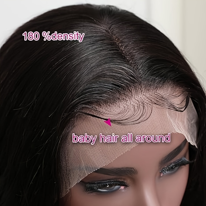 Transparent Body Wave Lace Front Wig 13x4 Lace Front Human Temu