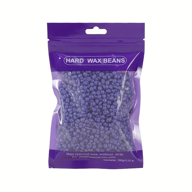 100g Natural Hard Wax Beads Long Lasting Perfect for Sensitive Skins