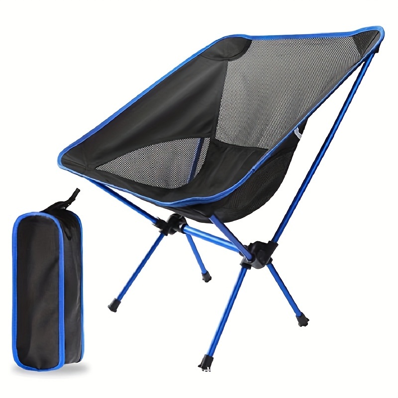1pc Ultralight Portable Camping Chair Compact Folding Backpacking