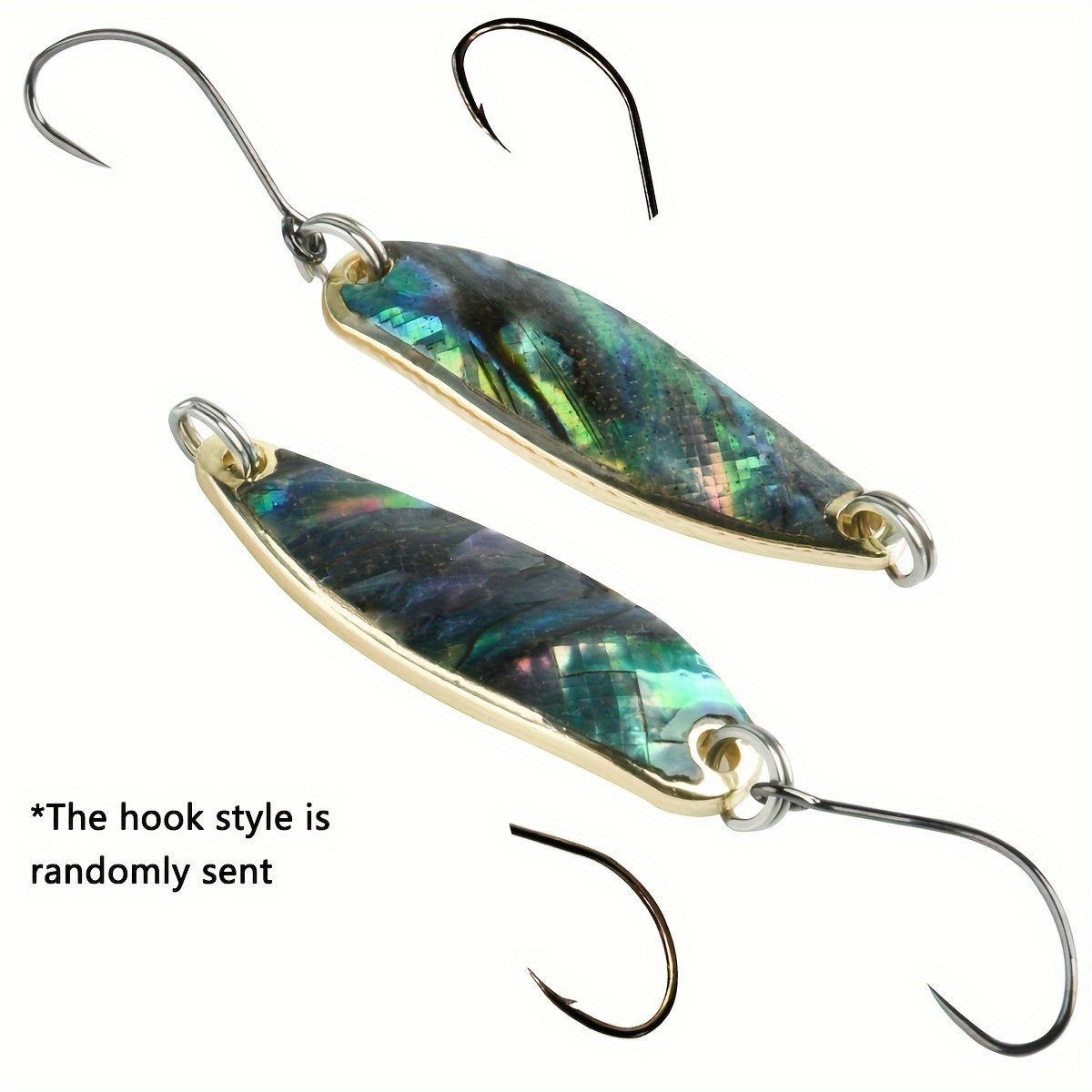 Sequin Fishing Jigs Spoon Lure Perfect Walleye - Temu Canada