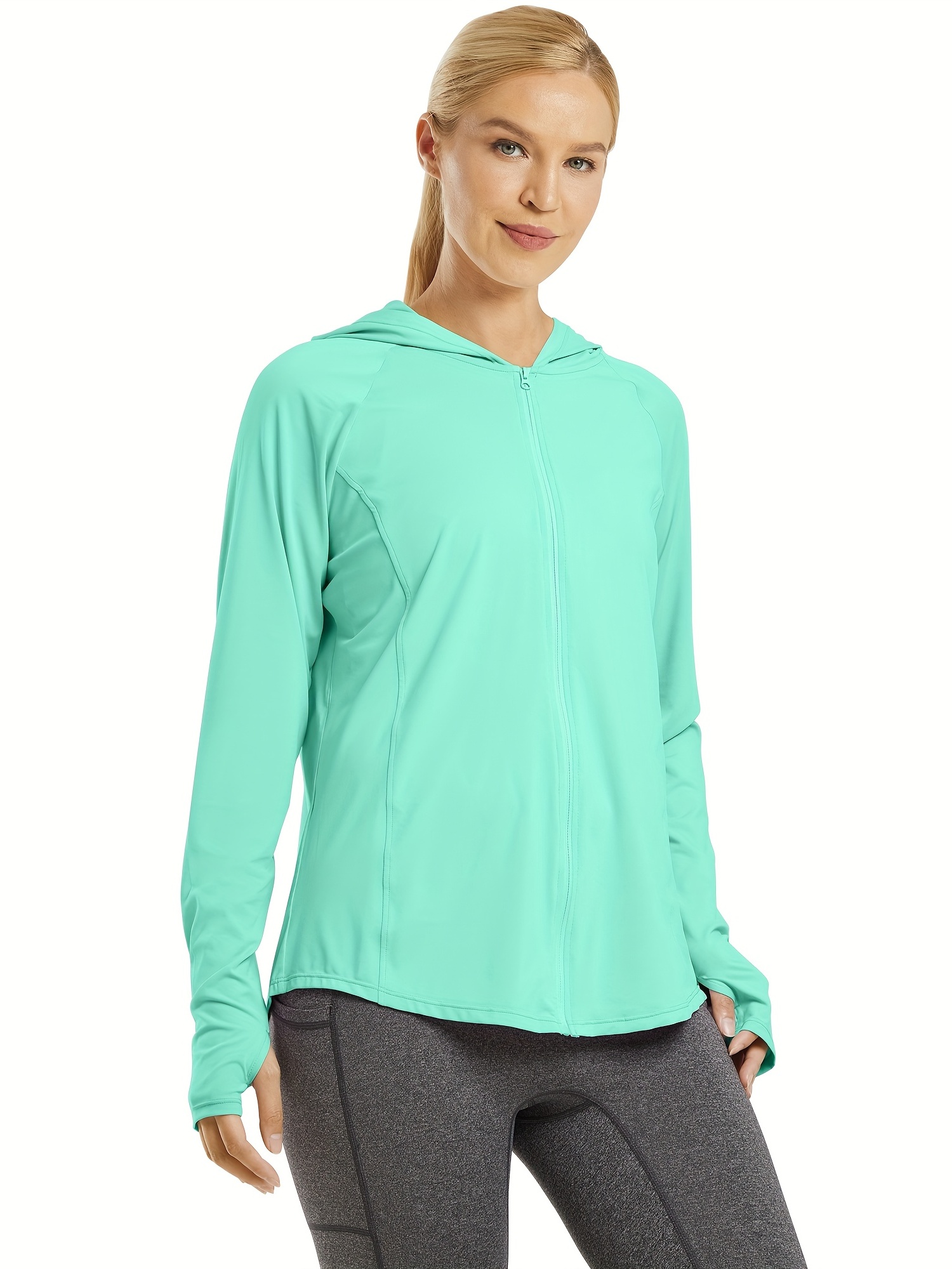 Stay Protected In Style Womens Lightweight Long Sleeve Sun