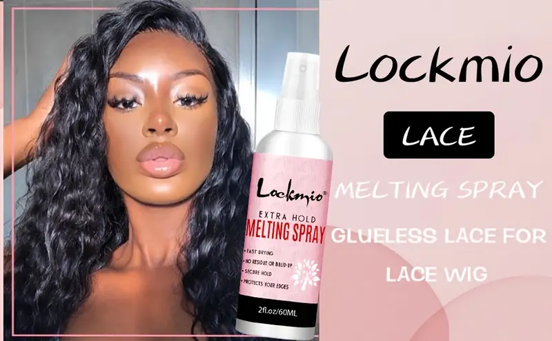 1pc lace tint spray for lace wig lace melting and holding spray hair for wigs closures wigs and closure front extensions details 0