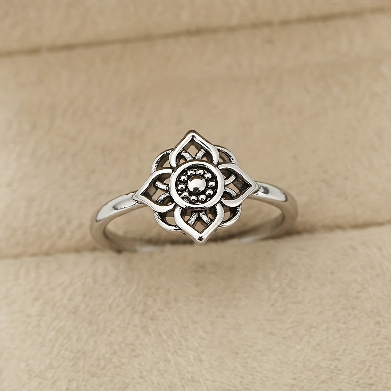 Bague best sale mandala argent