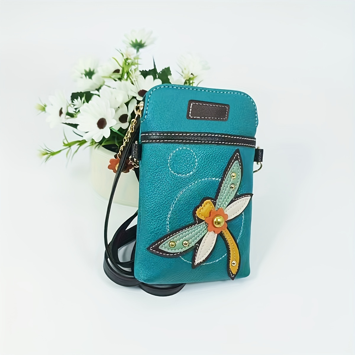 Chala Dragonfly Cell Phone Crossbody Handbag