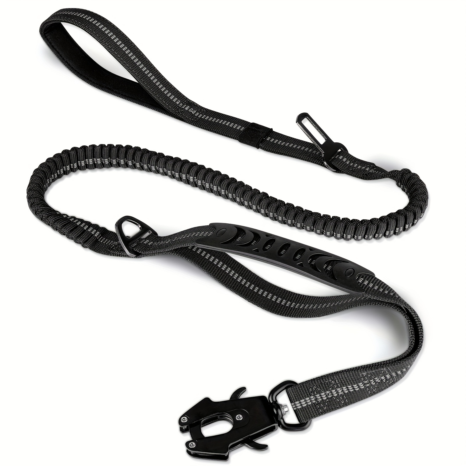 Heavy Duty Tactical Dog Leash Shock Absorbing Bungee - Temu