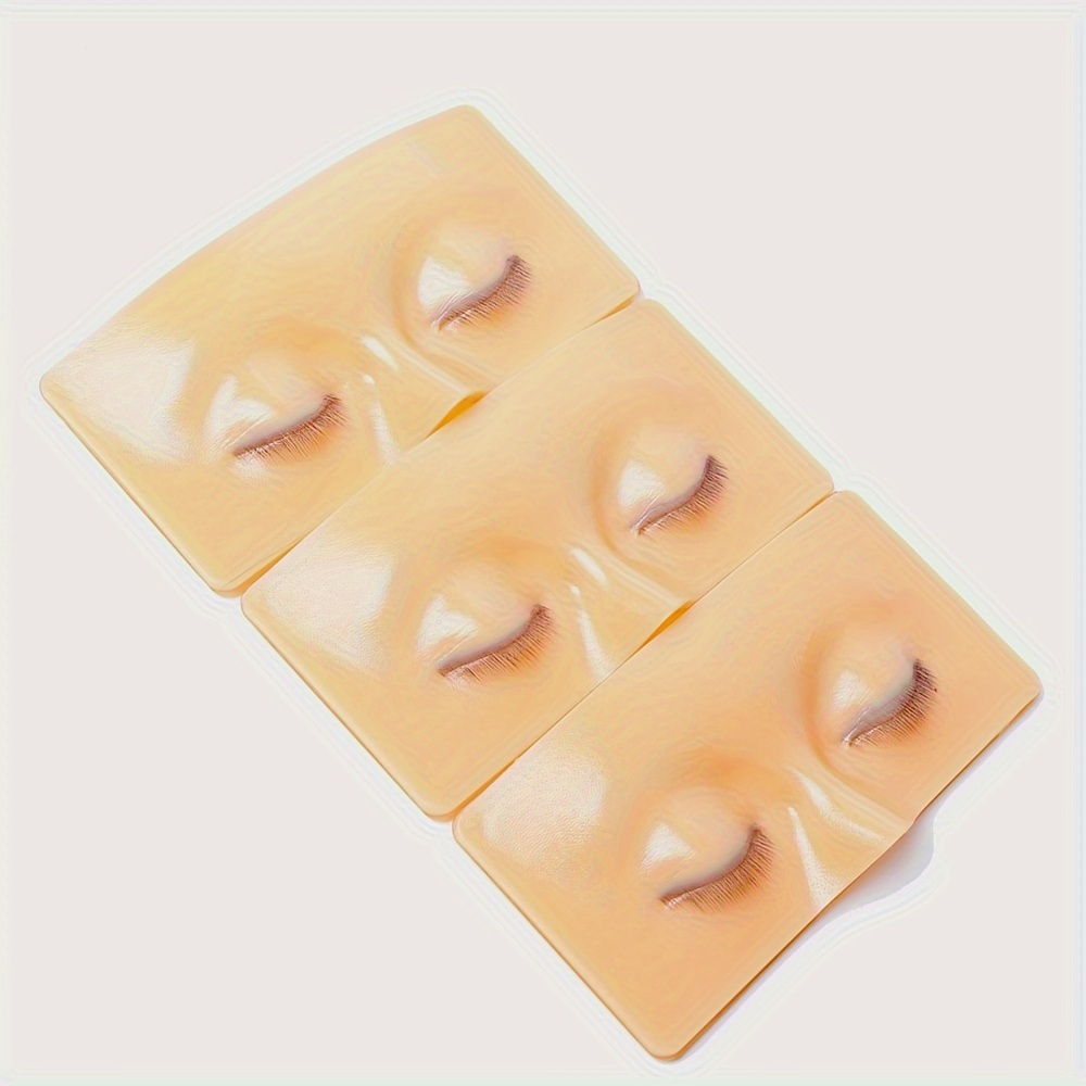 Lash Mannequin Head 3 Layers Safe Soft Silicone High Simulation