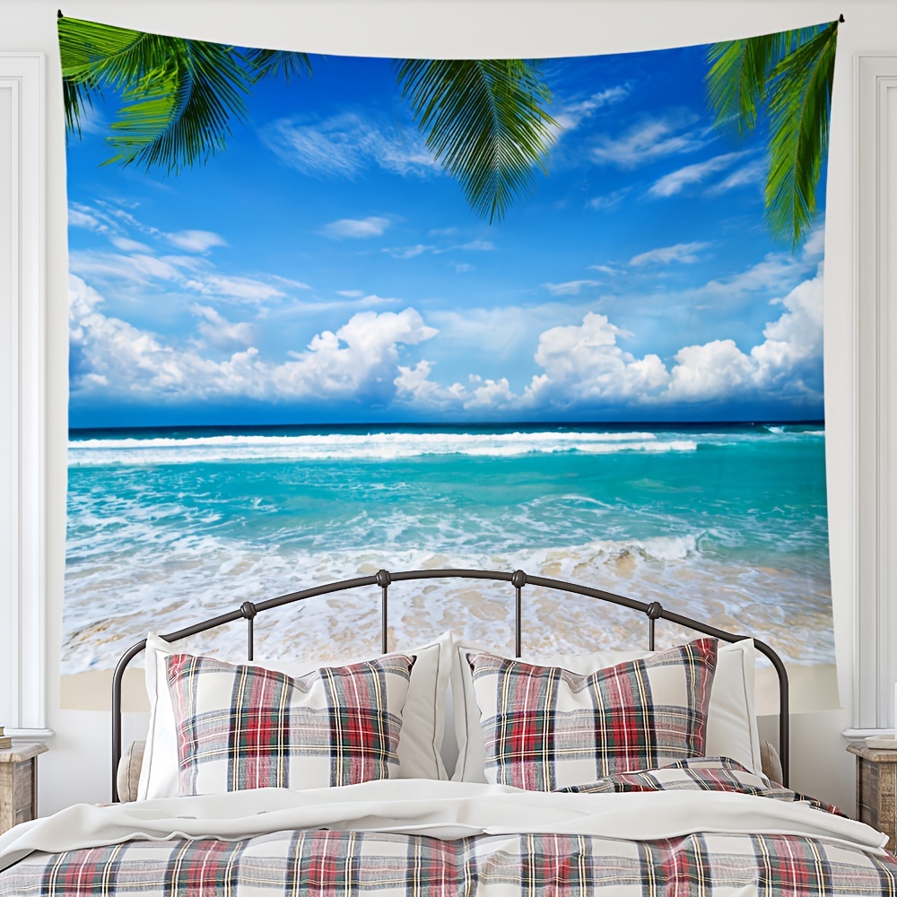 Beach tapestry wall hangings hot sale