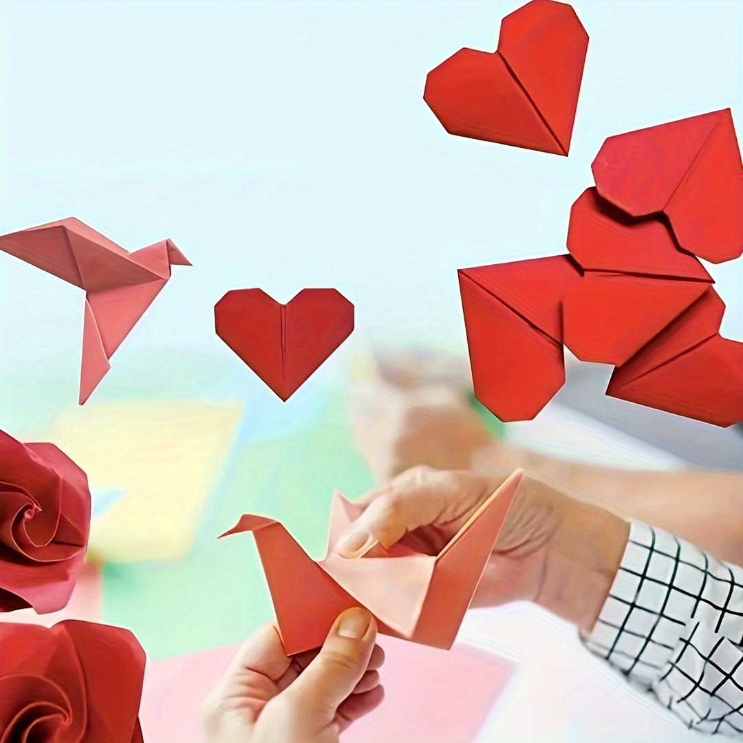 100pcs Square Origami Paper Hand Craft Folding Paper DIY