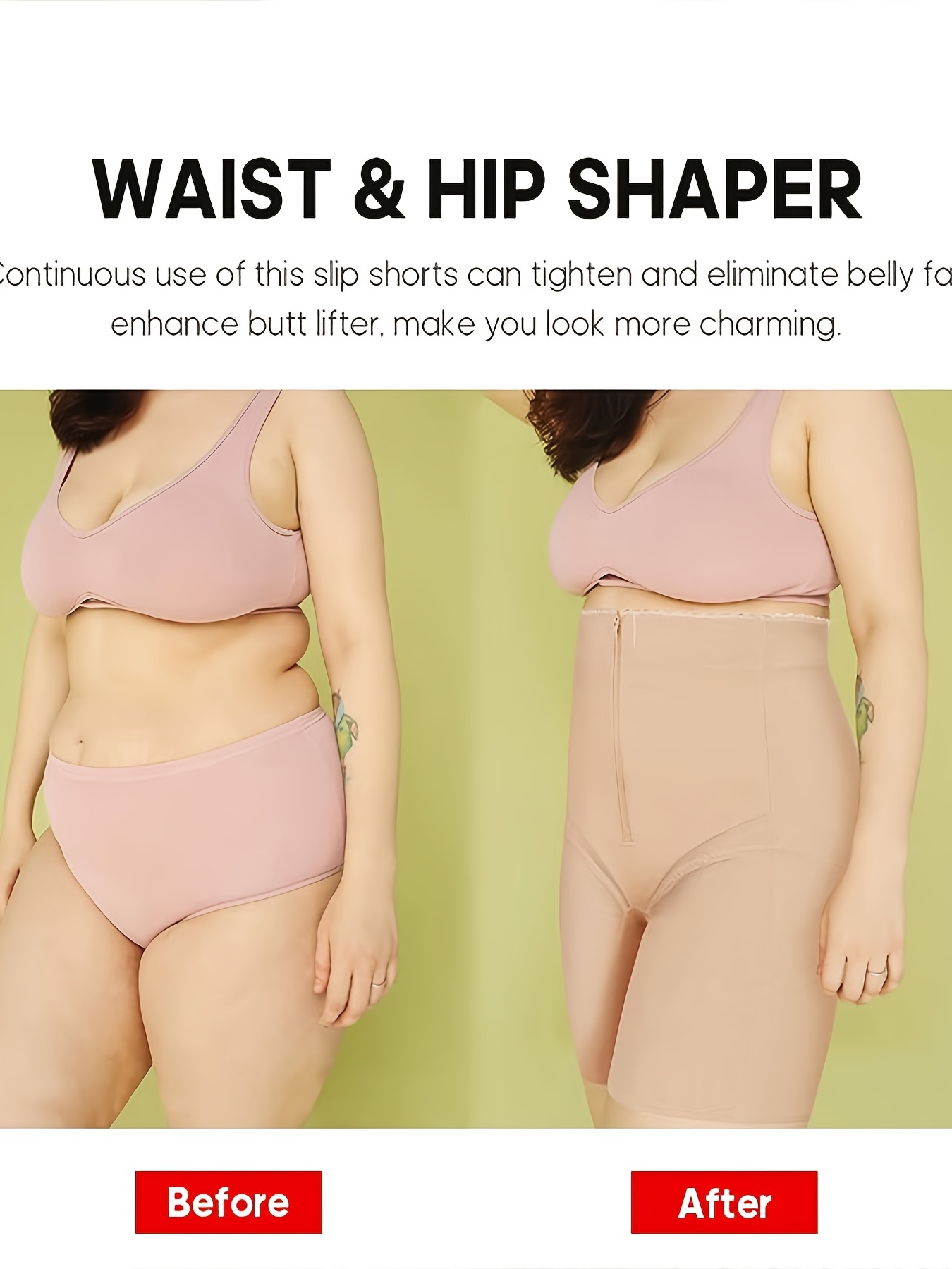 Seamless Shaping Panties High Waist Tummy Control Slim Fit - Temu Canada