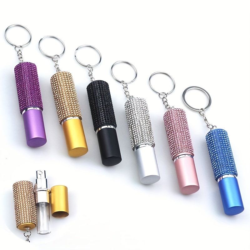 Perfume Bottle Charm Keychain Rhinestone Decor Keyring Bag Accessory Phone  Pendant Car Ornament - Temu United Arab Emirates