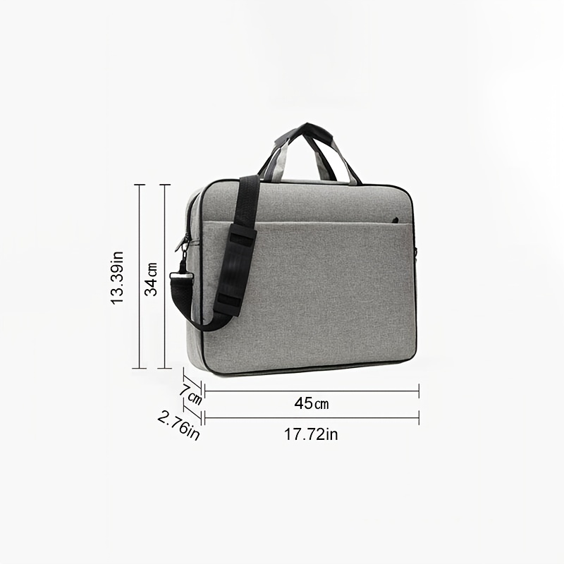 15.6" Messenger Bag Notebook Laptop Bag Shoulder Side Bag