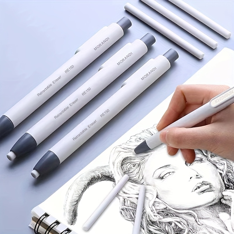 Art Eraser Pencil Drawing Painting Eraser Plastic Deformable - Temu