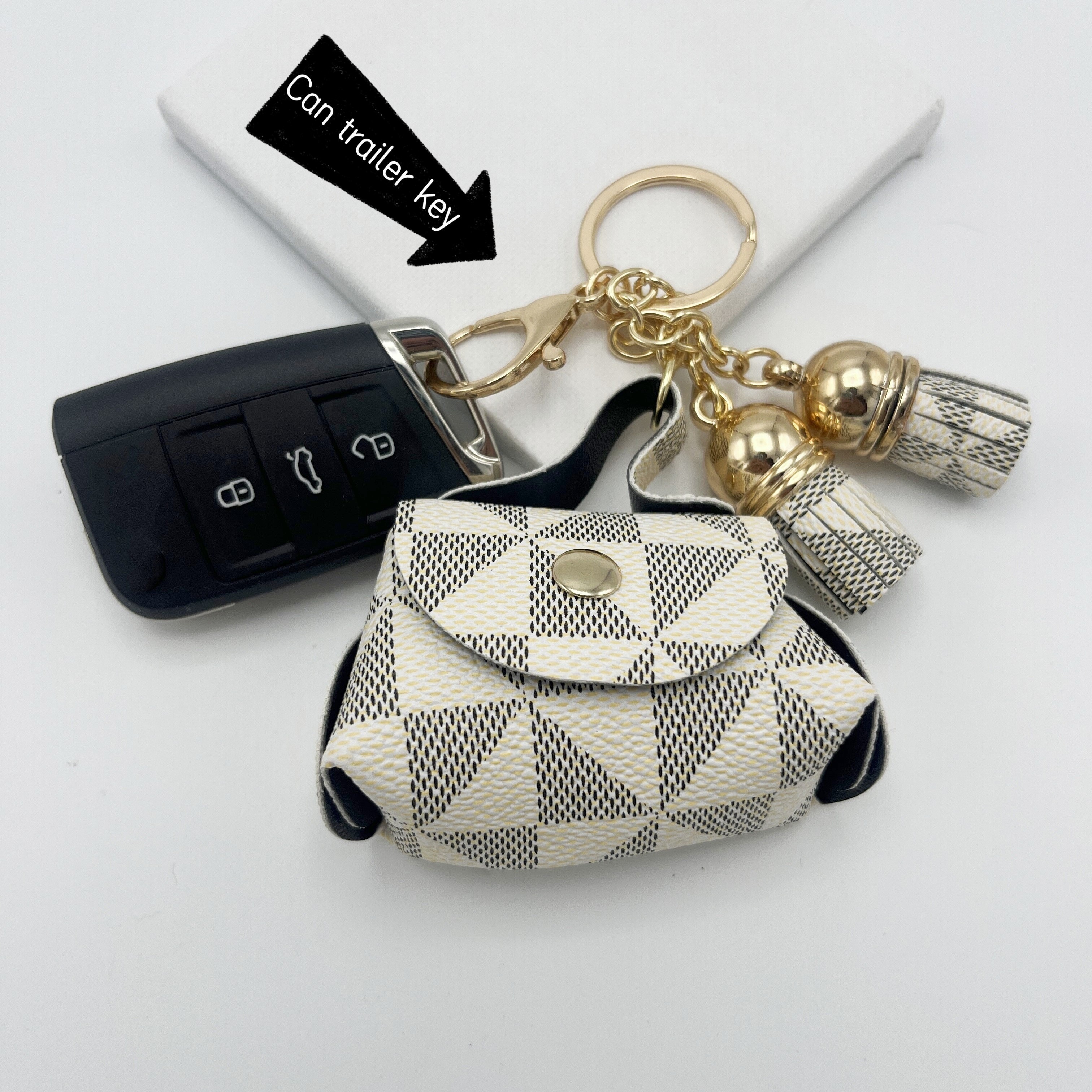 Mini Vintage Zipper Coin Purse, Portable Clutch Bag, Versatile Keychain Bag  With Keyring - Temu Japan