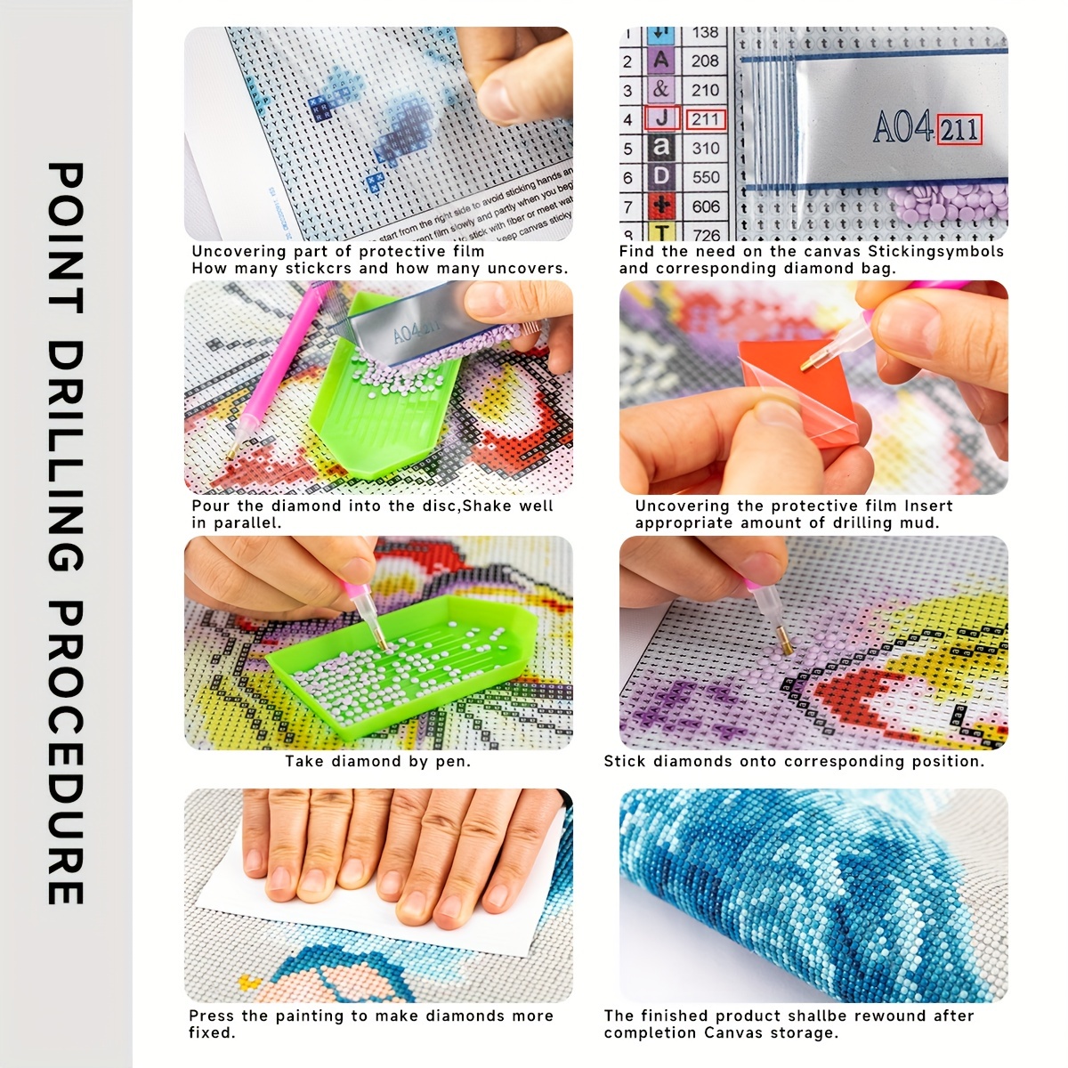Diamond Painting Kits for Adults Kids, Big Size 33.5x15.8in Full