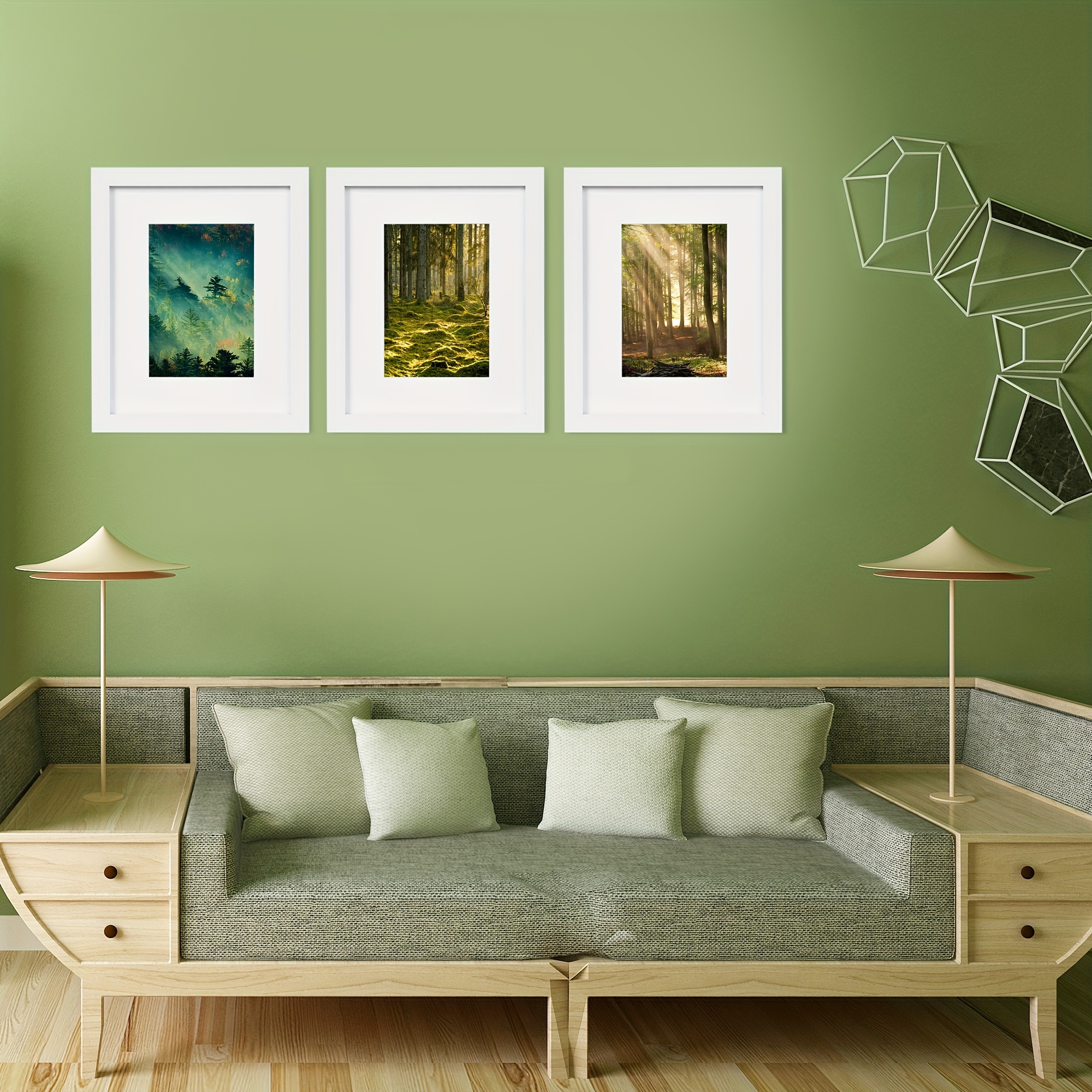  Marco de fotos de pared de estilo simple y moderno, para  decorar la sala de estar, para colgar en la pared, dormitorio, restaurante,  álbum de fotos, conjunto de marcos de fotos 