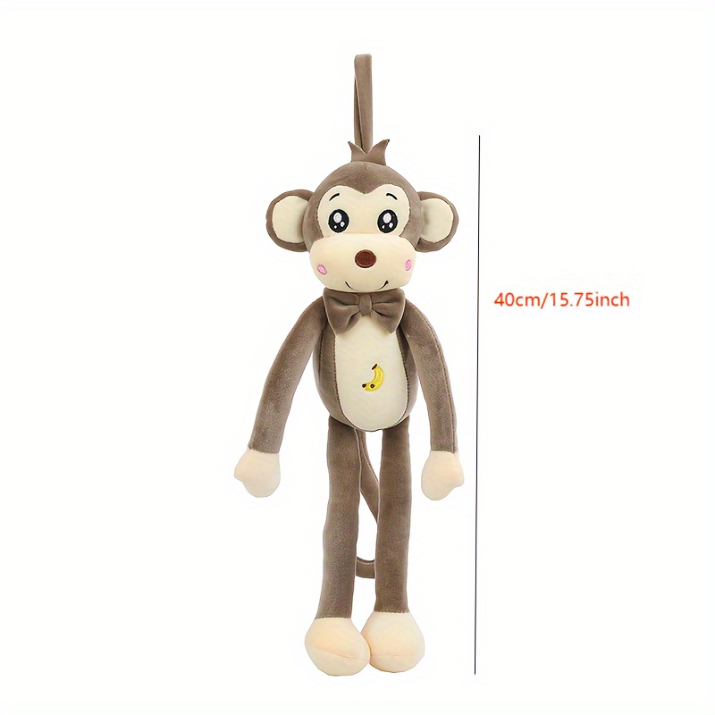 Cute Plush Monkey Stuffed Animal Creative Doll Play Room - Temu Italy