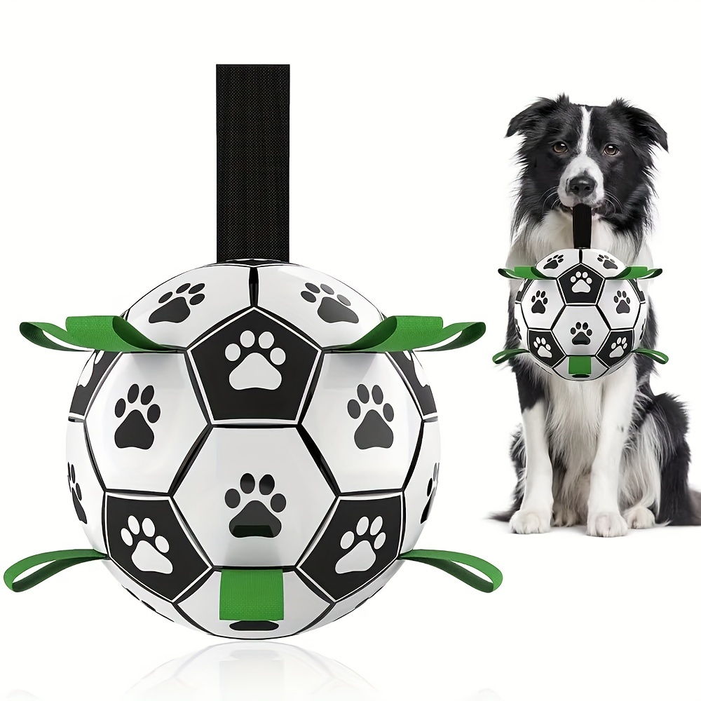 Jouets Pour Chiens Ballon De Football Avec Languettes, Jouets Interactifs  Pour Chiens Pour Tir À La Corde, Cadeaux Danniversaire Pour Chiots, Paiement En Ligne Rapide Et Sécurisé