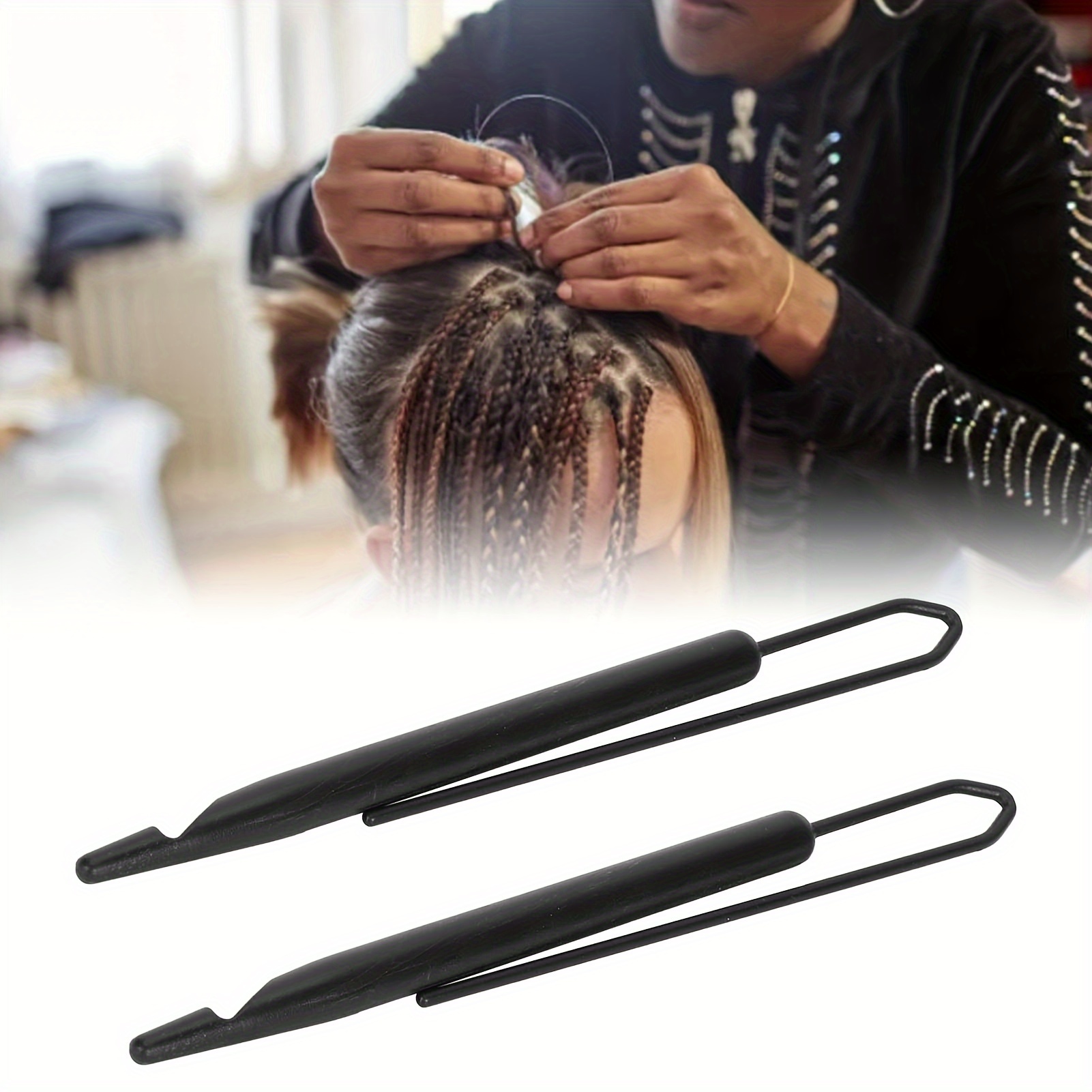 Manual Hair Braiding Tools Double Ended Interlocking Tools - Temu
