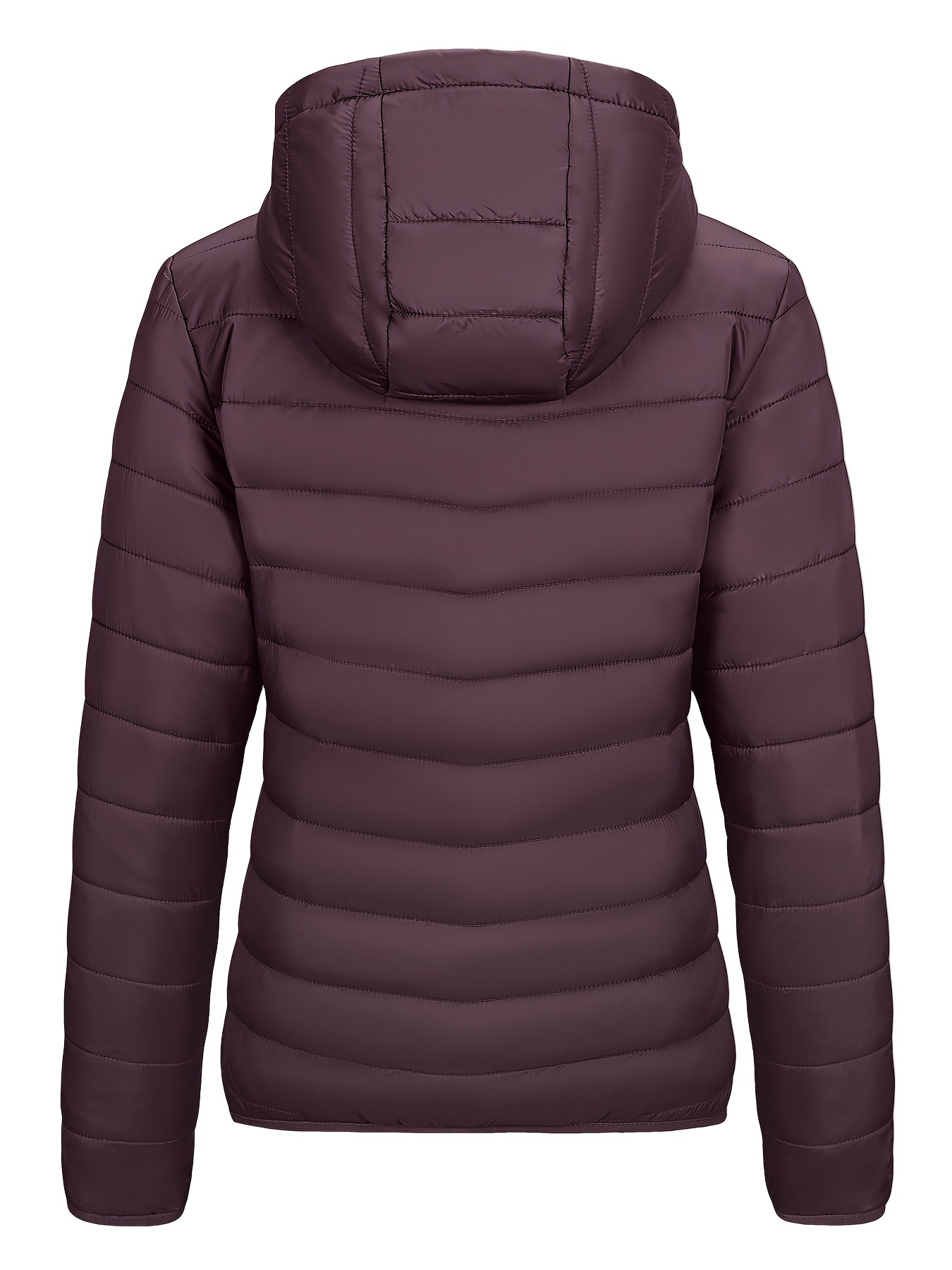 Women's Quilted Lightweight Jackets with Hood Sherpa Lined Down