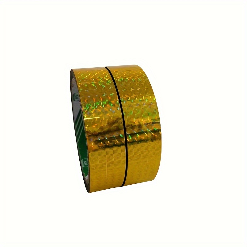 5 Colors Large Roll Creative Diy Golden Powder Tape Pet - Temu