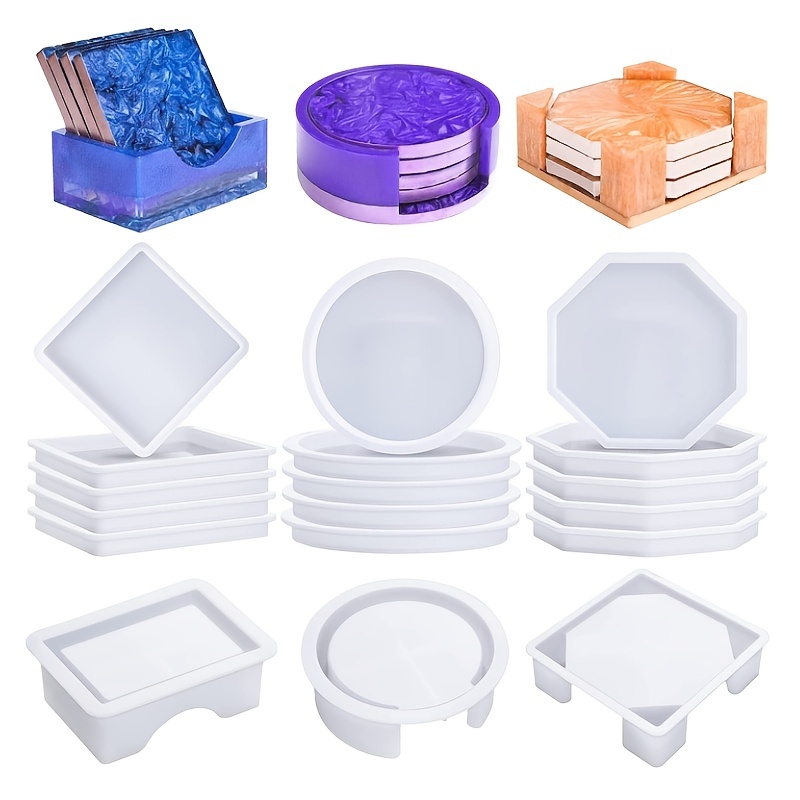 Silicon Resin Mold round-shaped Resin Silicone Mould Epoxy 