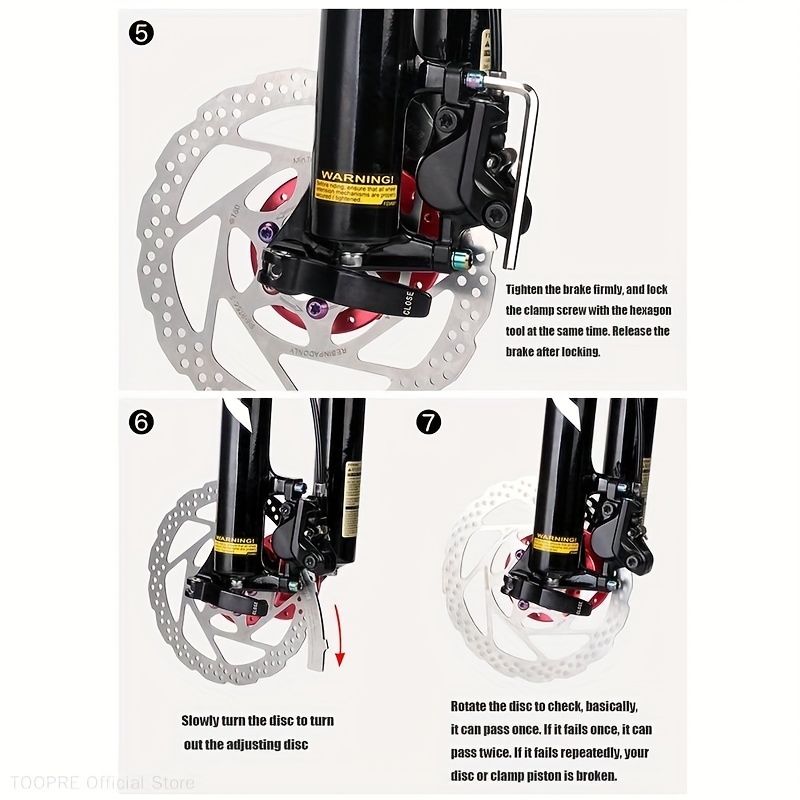 Outil de réglage des freins, ajusteur de frein à disque, régulateur d'écart  de frein à disque, outil d'alignement du Rotor de frein de vélo – acheter