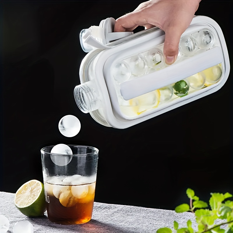 Stræde Jabeth Wilson Bløde 1pc Ice Ball Maker Kettle Kitchen Bar Accessories Gadgets Creative Ice Cube  Mold 2 In 1 Multifunctional Container Pot - Home & Kitchen - Temu