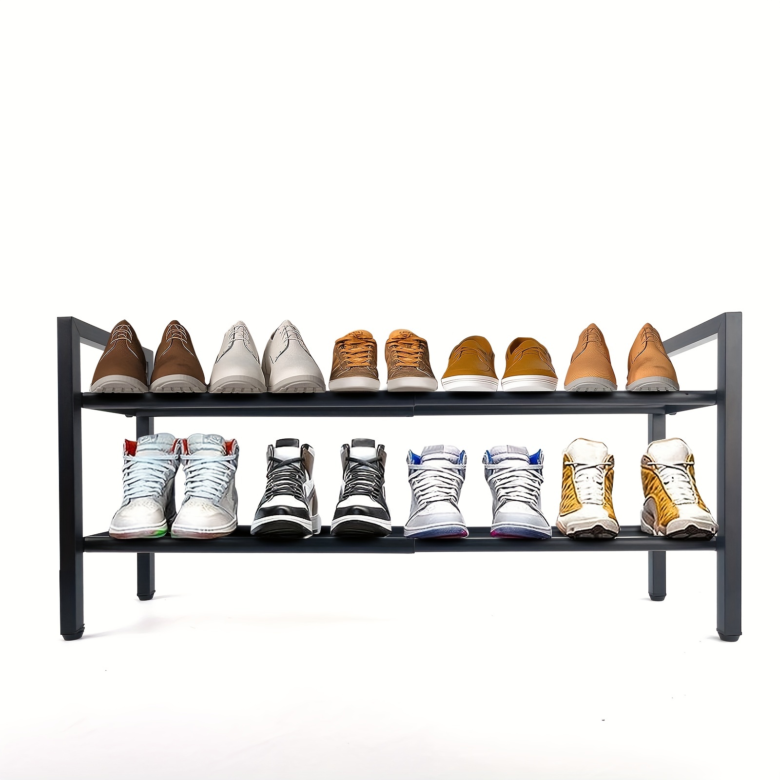 Rustproof Multi layer Shoe Rack Shoe Organizer With Fabric - Temu