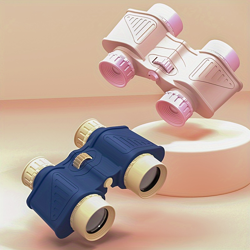 Paquete de 6 prismáticos para niños, a prueba de golpes, juego de  binoculares de juguete para niños de 6 años, para caza, telescopio pequeño