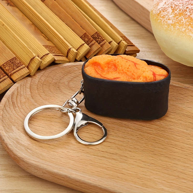 Mini hot sale food keychain