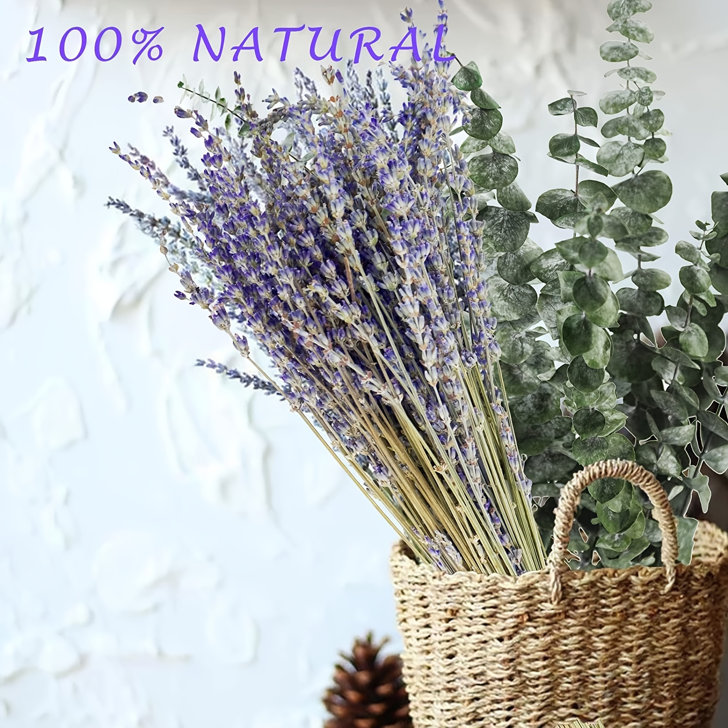 Amazon.com: WYSRJ 24inch Artificial Lavender Wreath Natural Dried Lavender  Wreath Floral Flower Wreath Spring Summer Wreaths for Front Door Wall  Indoor Outdoor Wedding Decor : Home & Kitchen