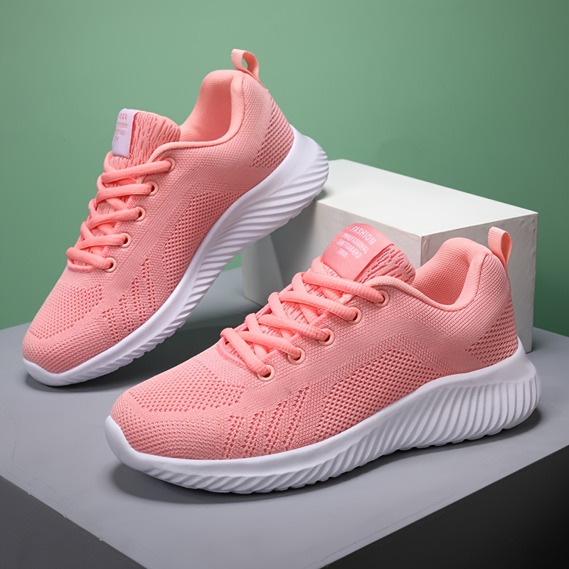Women's Athletic Running Sneakers Fashion Breathable Sport - Temu
