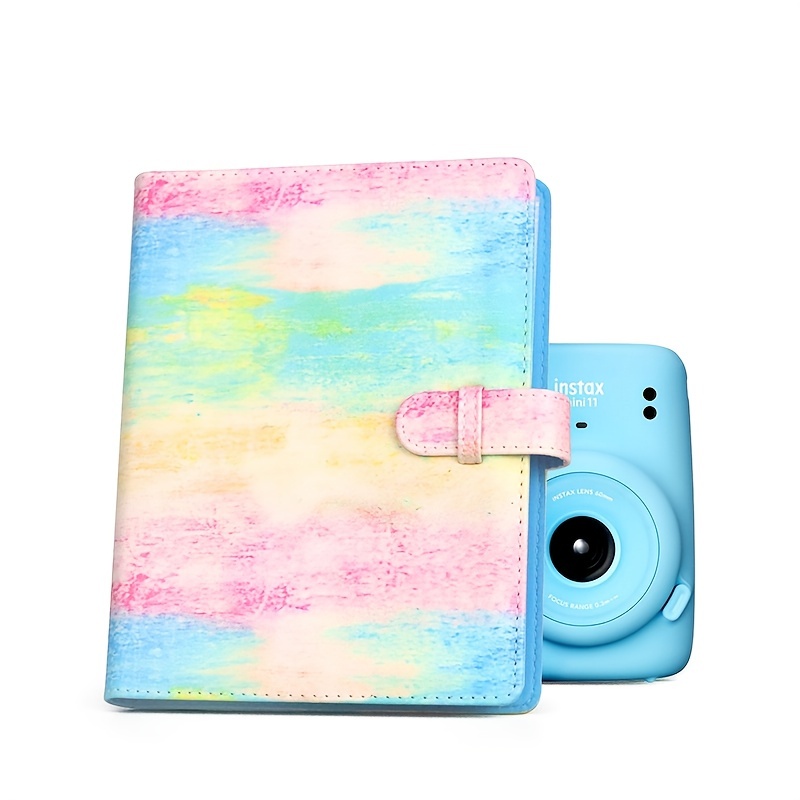 128 Pockets Photo Album Colorful Mini Digital Photo - Temu