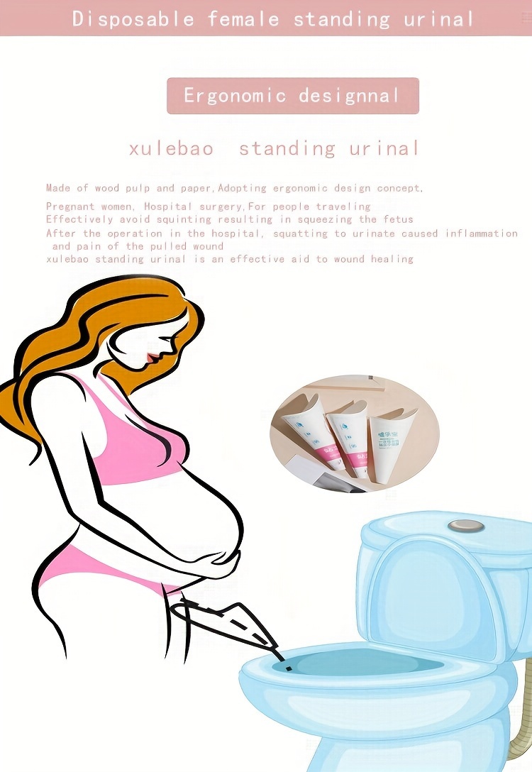 disposable female standing urinal outdoor travel Temu Saudi Arabia