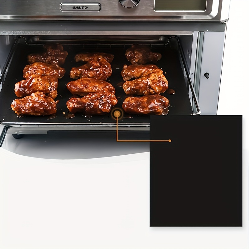 Non-stick Air Fryer Oven Liner - Reusable Toaster Oven Mat (  X ) -  Prevents Mess And Saves Time - Temu