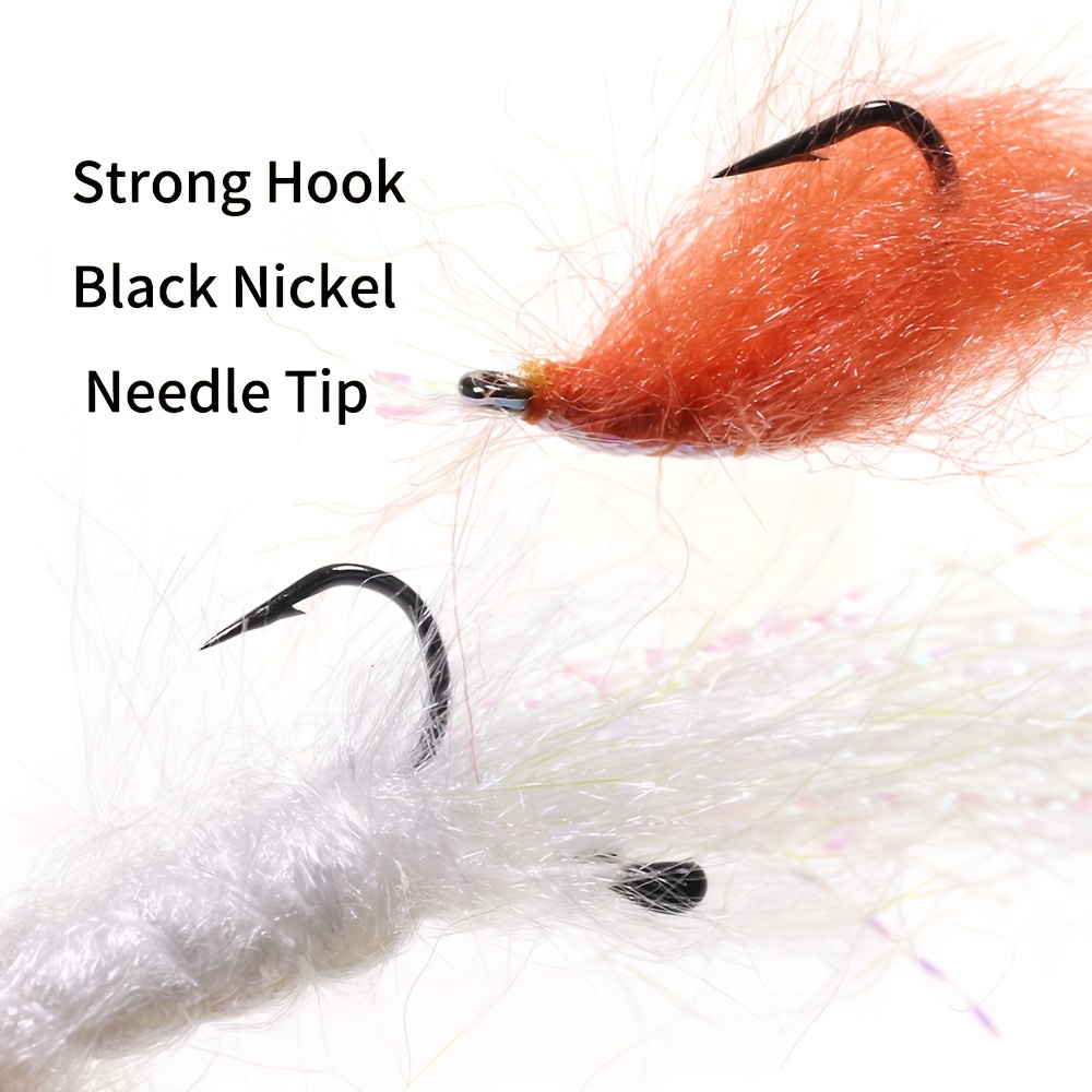 Back Flash Shrimp Fly Kit #6 Orange #1 Pearl Sinking - Temu Malaysia