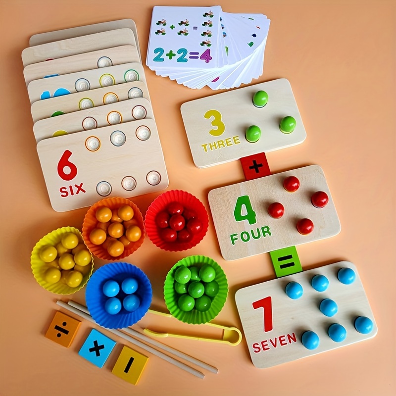 Acheter 3 en 1 jeu de pêche magnétique en bois jouets pour tout-petits  préscolaire ABC Alphabet Cognition poisson jeux de société jouets  mathématiques pour 3 4 5 ans fille garçon enfants cadeaux