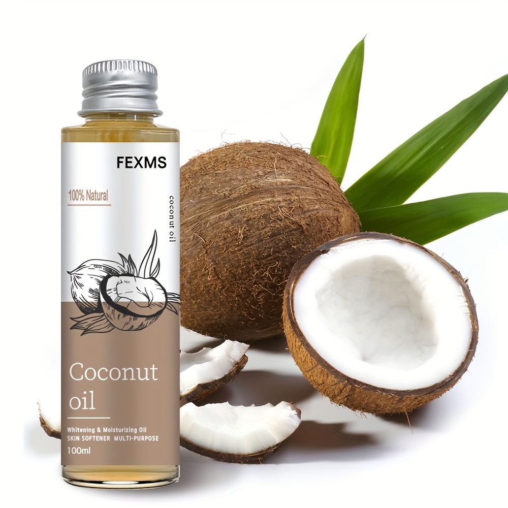 Coconut Essential Oil For Skin Care Massage - Temu