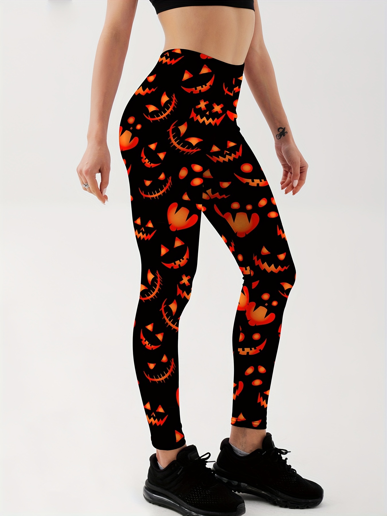 Leggings de Halloween para mujer Pantalones de yoga Pantalones con