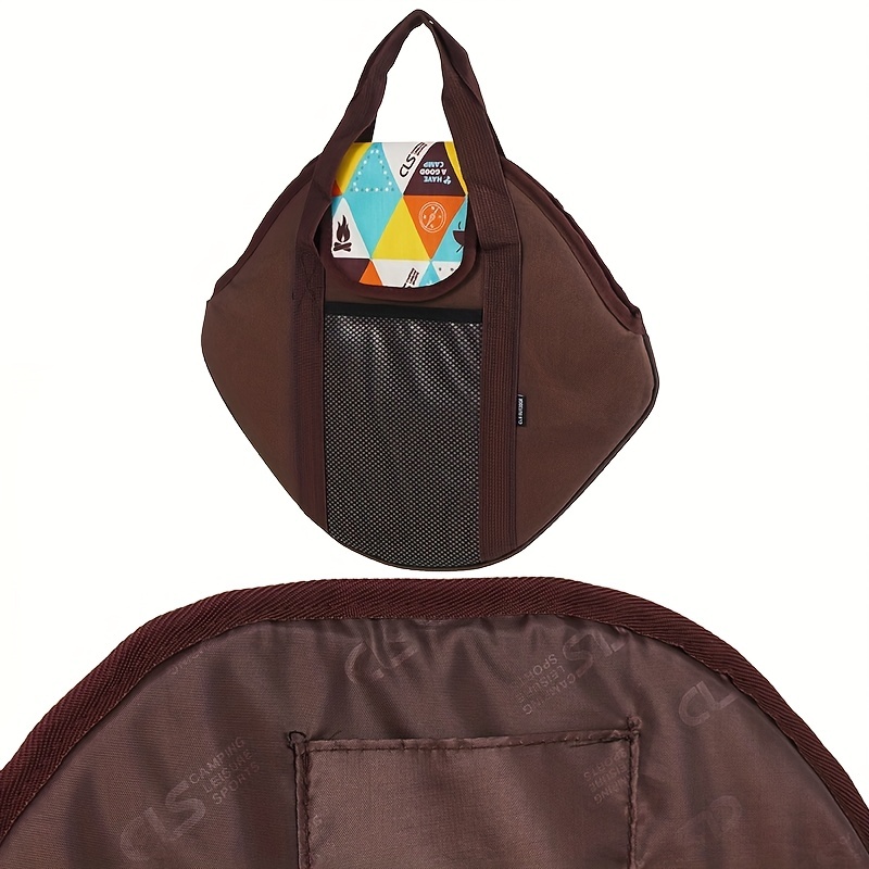 Portable Cast Iron Pot Storage Bag for Camping and Barbecue