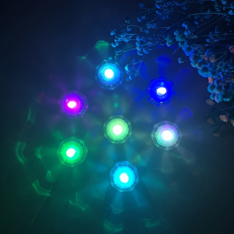 9 Colors Submersible Led Lights waterproof Tea Lights - Temu Germany