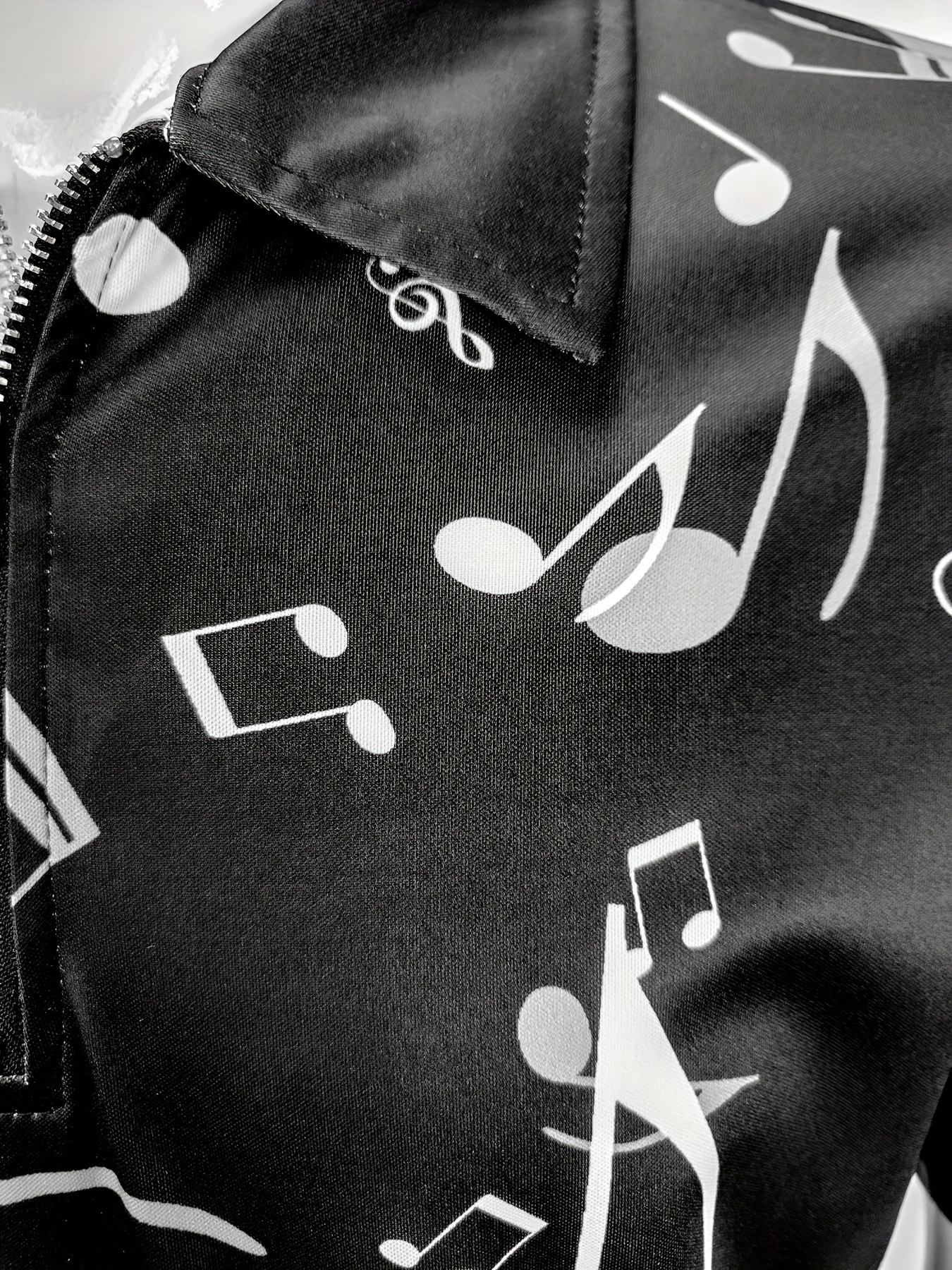 saint laurent music note t shirt