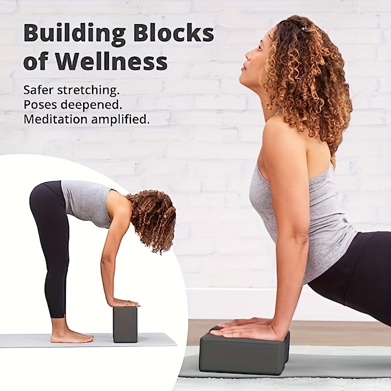 Yoga Blocks Yoga Pilates Meditation Lightweight Non slip - Temu