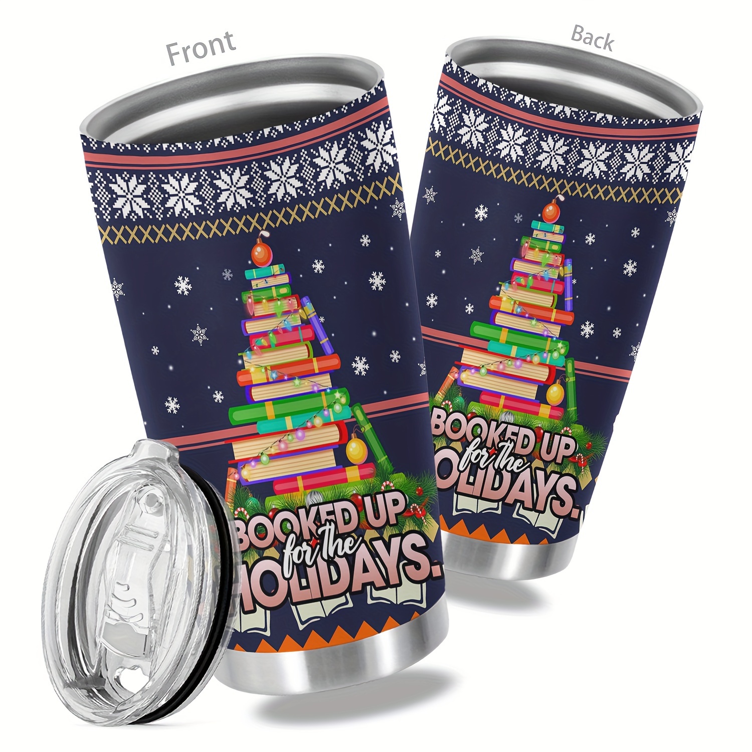 Christmas Tumbler Stainless Steel And Double Wall Insulated - Temu