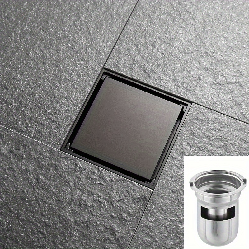 Removable Floor Drain Filter, Stainless Steel Shower Drain Cover